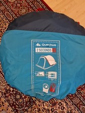 ⛺️ QUECHUA 2 SECOND 2 MAN TENT CAMPING ⛺️ FESTIVAL BACKPACKING 🎒 POP UP TENT