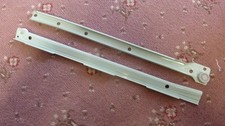 PAIR 38.5 cm LONG METAL DRAW RUNNERS LEFT SIDE ONLY #173