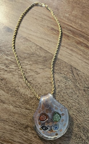 Vintage murano glass pendant - murano,