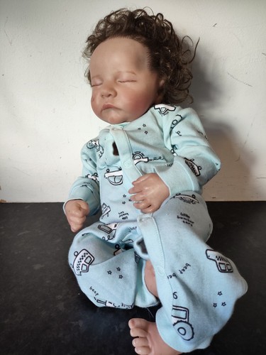 Bonnie brown reborn baby - reborn,