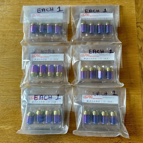 Titanium open end - open,
