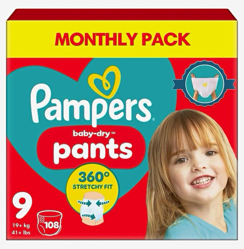 Pampers baby dry pants - pampers, baby-dry