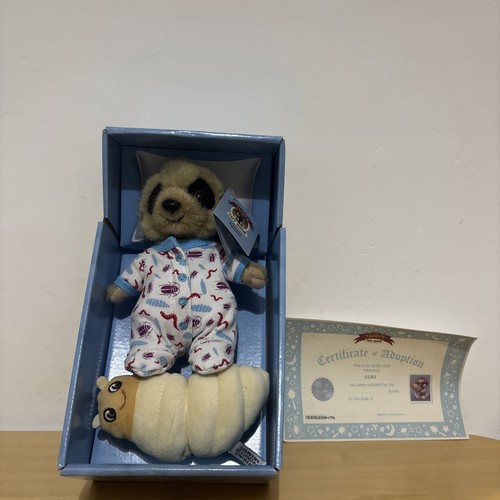 Baby oleg meerkat toy with - toy,