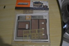 4 OO scale card model buildings