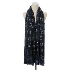 Animal print scarf glitter - animal,