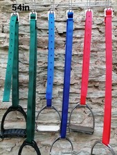PAIR of web ADULT STIRRUP