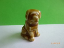 WADE WHIMSIE BROWN COLOURWAY COLORWAY ST BRUNO DOG KEY RING RARE