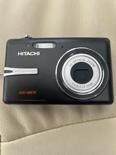 Hitachi HDC-887E Digital Camera 8MP Black with Case and Charger