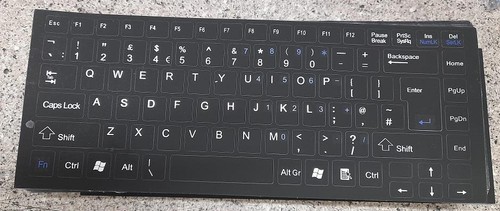 Qwerty keyboard stickers - keyboard,