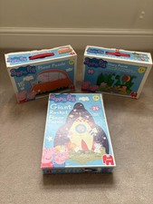 3 x Peppa Pig Floor puzzles -