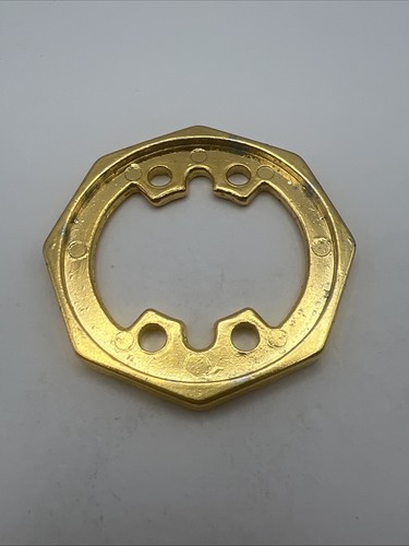 Gold balance weight disk - gold,