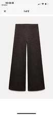 Zara Soft Pique Wide Leg