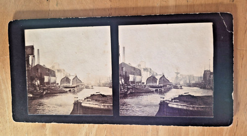 Stereoscope card hull - card,