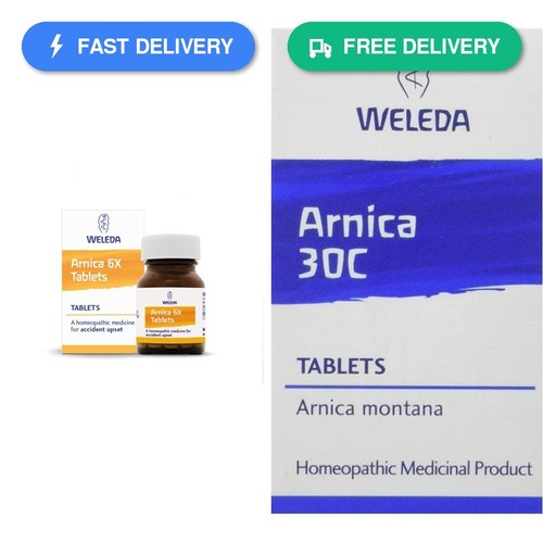 Weleda arnica tablets pack - weleda, tablets,