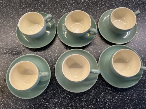 Denby manor green cups - manor,