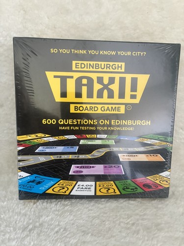 Edinburgh taxi board game - board,