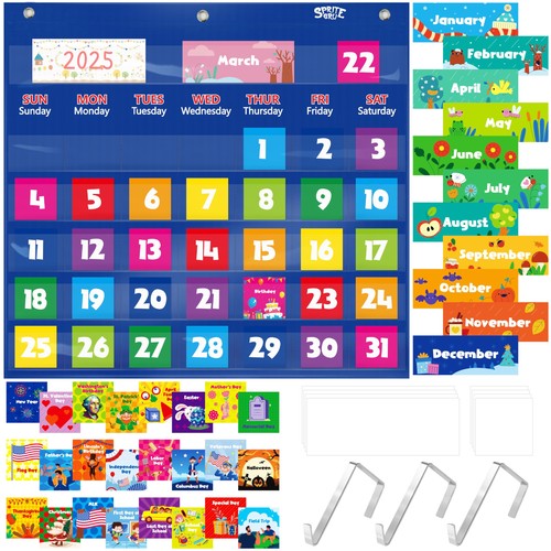 Calendar pocket chart - calendar,