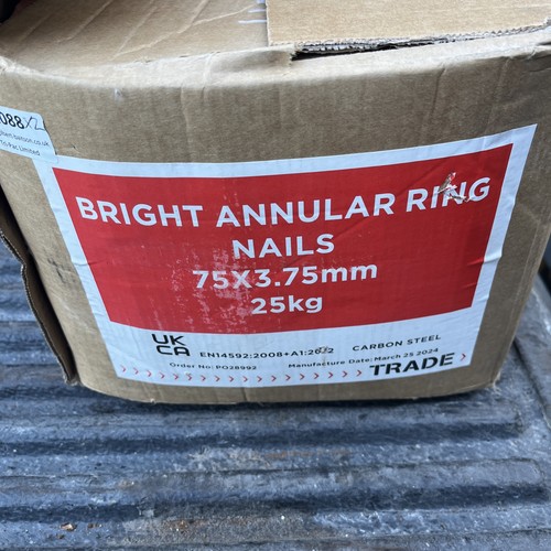 2kg bright annular ring shank - bright,