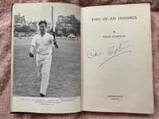 SIGNED End of an Innings