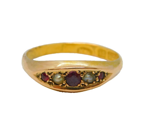 Edwardian 15ct yellow gold - edwardian,