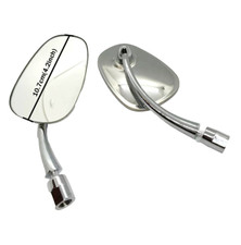 Car Door Mirrors Wing Round SIDE VIEW MIRRORS FOR VOLKSWAGEN BEETLE 1946-67