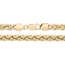 9ct Yellow Gold on Silver