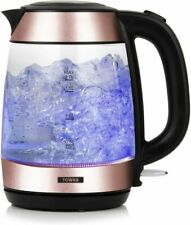 Tower T10040RG 3000 W 1.7 L Fast Boil Kettle - Rose Gold