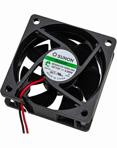 Pair 60x25mm 12v fans - 60x25mm,