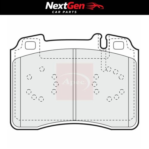 Front brake pads - brake,