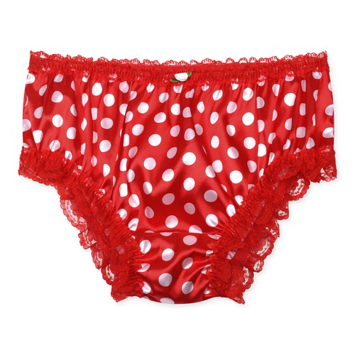 Silky satin frilly lace - silky,