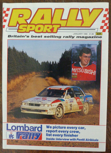 Rally sport magazine 1990 - rally,