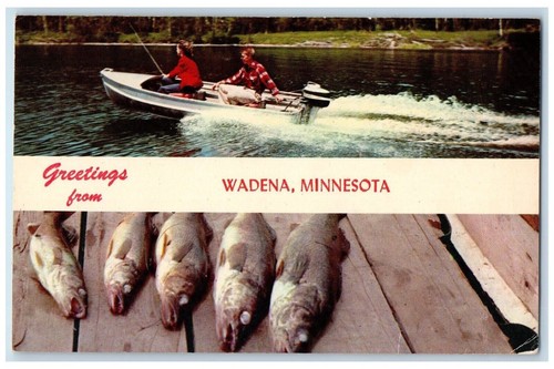 C1960 greetings from wadena - c1960,