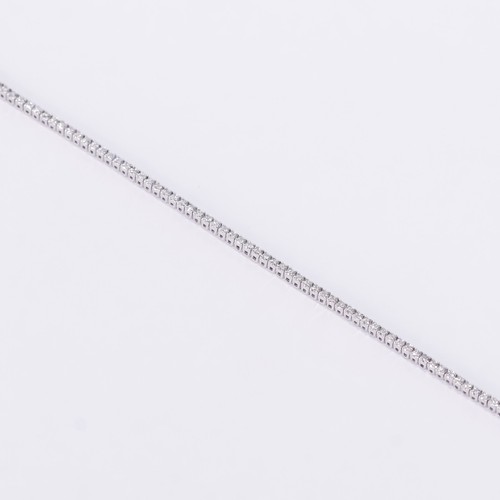 Karat white gold tennis - 18, |