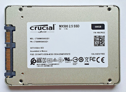 500gb sata iii crucial mx500 - 500gb,