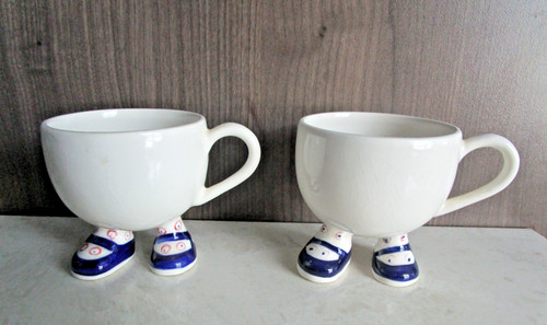 Carlton ware footed walking - ware, "walking