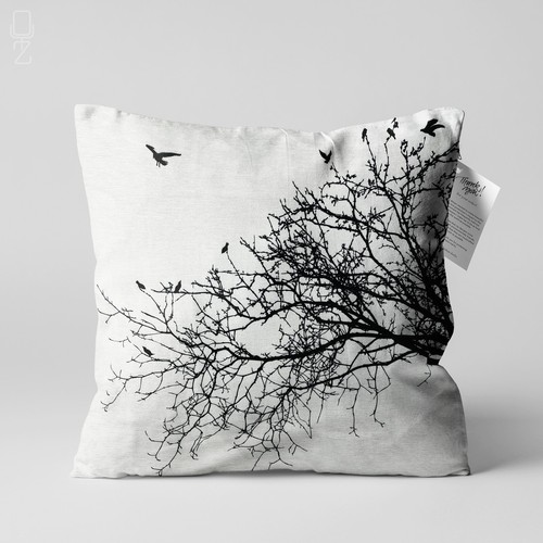 Soft cushion cover with - soft,