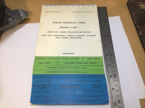 Used raf flight reference - raf,