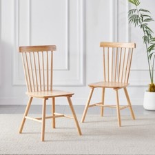 2pcs Windsor Solid Wood High