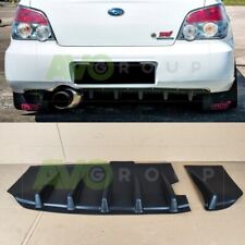 Rear Bumper Diffuser for Subaru Impreza WRX STI 2003-2007 ABS Matt Blobeye Ha...