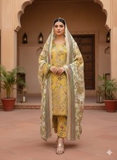 Branded Stiched 3 Pc Pakistani