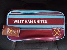 West Ham United Football Boot Shoe Bag Merchandise Stripe Gym Travel Fan Gift