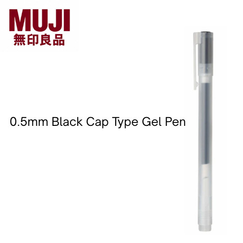 Muji 5mm black cap - muji, type