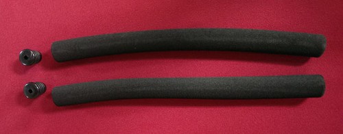 Foam rubber bullbar grips - rubber,