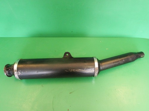Triumph exhaust can right - exhaust,
