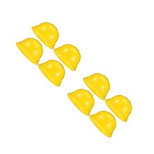  2 Pieces Toy Hard Hat Builder