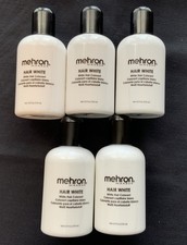 5 NEW Mehron Hair White