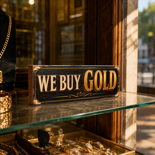 Gold vintage style buy - buy,