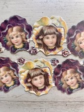 Antique Victorian Scrap Lot Of