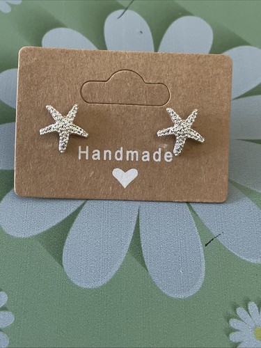 Starfish fashion stud earrings - starfish,