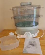 Tefal Steam Cuisine 1000cl Three Tier Electric Steamer 60 min timer & auto stop